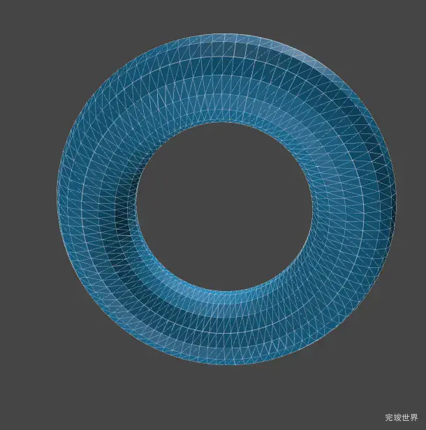 圆环缓冲几何体（TorusGeometry）